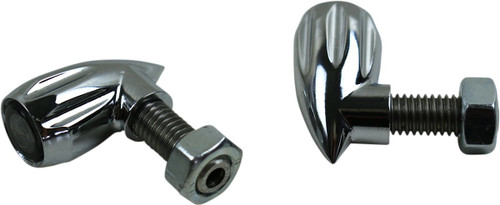 Kodlin Chrome Grooved Neowise 3-1 Bullet Rear Indicator Lights (K68462)