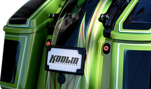 Kodlin Black Curved LED License Plate Kit (KUS20100)