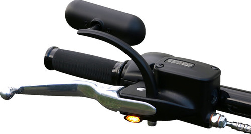 Kodlin Elypse LED 2-1 Black Front Turn Signals w/Running Light (K68500)