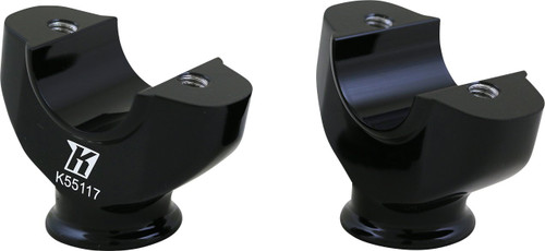 Kodlin Breakout Black Short Lower Risers (K55117)