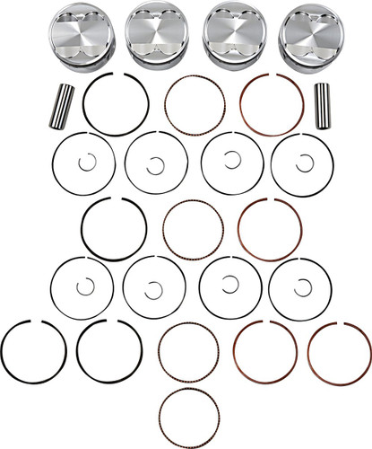 JE 81.00mm 4-Cylinder Piston Kit (201165)
