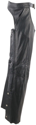 Kuryakyn Plains Mens Leather Motorcycle Chaps