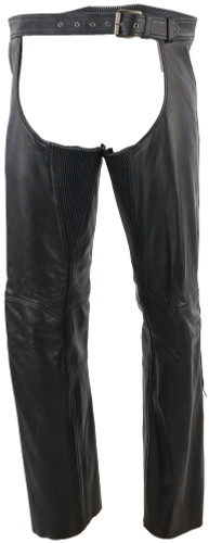 Kuryakyn Plains Mens Leather Motorcycle Chaps