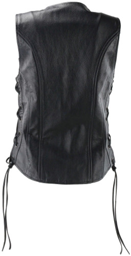 Kuryakyn Sapphire Womens Leather Motorcycle Vest