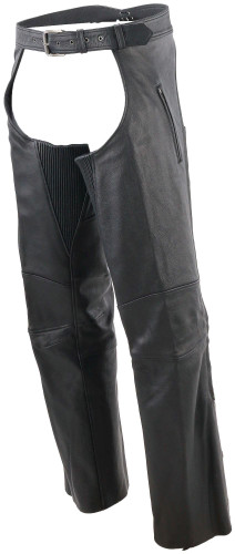 Kuryakyn Longhaul Mens Leather Motorcycle Chaps