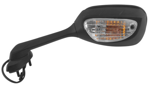BikeMaster Left Black OE Motorcycle Mirror (600387)