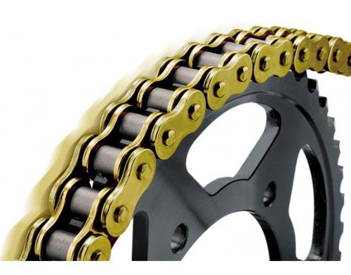 BikeMaster 520 BMOR Series Sealed Chain Gold 100 Link (197232)