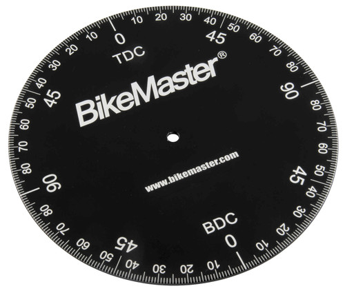 BikeMaster Timing Degree Wheel | Aluminum (151639)