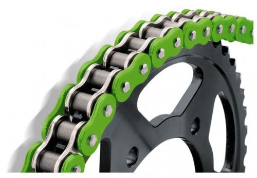 BikeMaster 530 BMXR Series Sealed Chain Green 150 Link (197684)