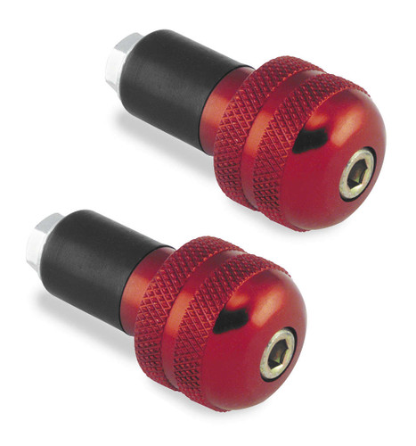 BikeMaster Anti-Vibration Bar Ends for 7/8" Bars Red (266006)