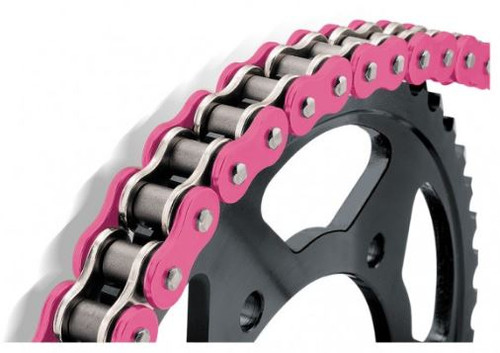 BikeMaster 520 BMXR Series Sealed Chain Pink 120 Link (197457)