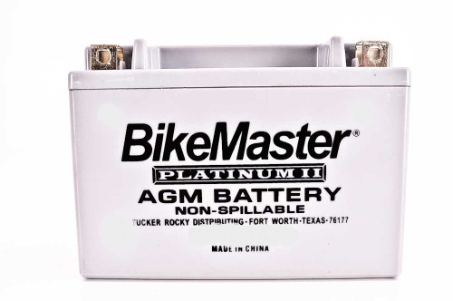 BikeMaster AGM Platinum II Battery 150 CCA 135L X 90W X 146H (780700)