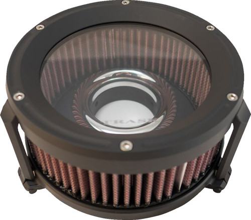 Trask Assault Charge High-Flow Flat Black Air Cleaner Kit (TM-1023BK)
