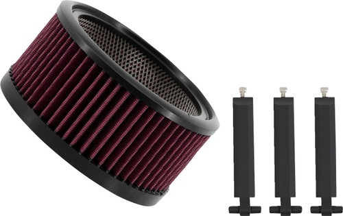 Trask Big Power Black Air Filter Kit (TM-1020-BPBK)