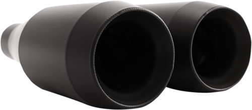 Trask Black Slip-On Mufflers (TM-3042BK)