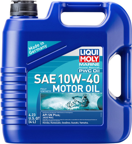 Liqui Moly 10W-40 Marine 4T Engine Oil 4 Liters (20530)
