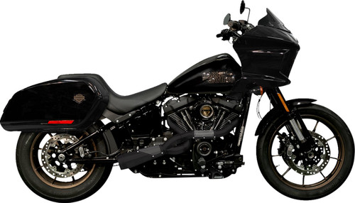 Trask Big Sexy 2-into-1 Black Exhaust System (TM-5130BK)