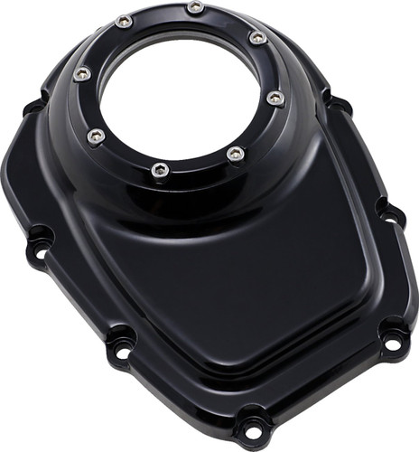 Trask Assault Gloss Black Powdercoat Cam Cover (TM-018BK)