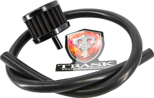 Trask Black CheckM8 Vented Transmission Top Cover (TM-2041BK)
