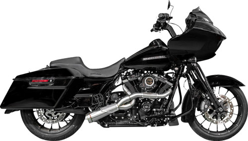 Trask Big Sexy 2-into-1 Brushed Stainless Exhaust System (TM-5110)