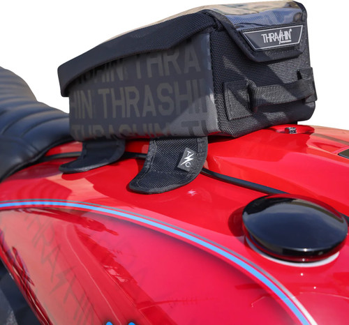 Thrashin Supply 3.5L Black Magnetic Tank Bag (TSB-0017)