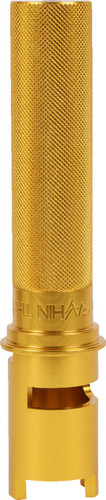 Thrashin Supply 1" Knurled Gold Throttle Tube (TSC-2806-5)