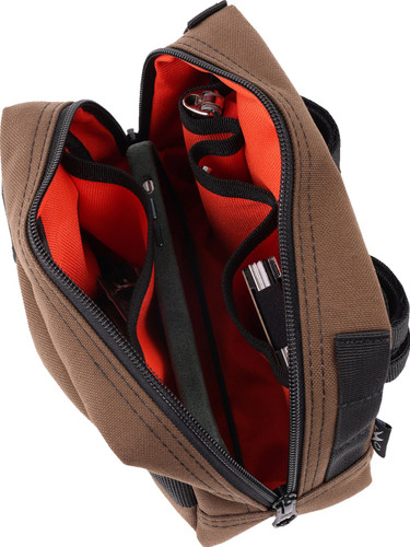 Thrashin Supply Brown Handlebar Bag (THB-0006)