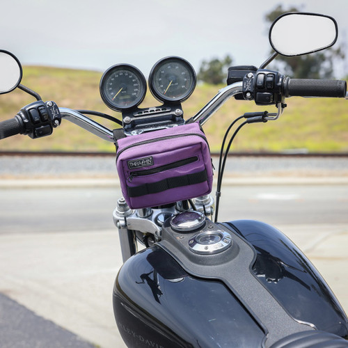 Thrashin Supply Purple Handlebar Bag (THB-0024)