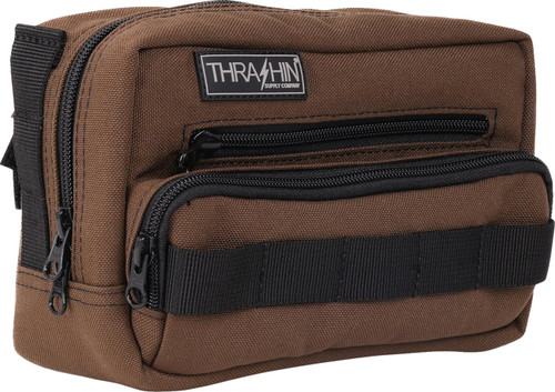 Thrashin Supply Brown Plus Size Handlebar Bag (THB-0009)