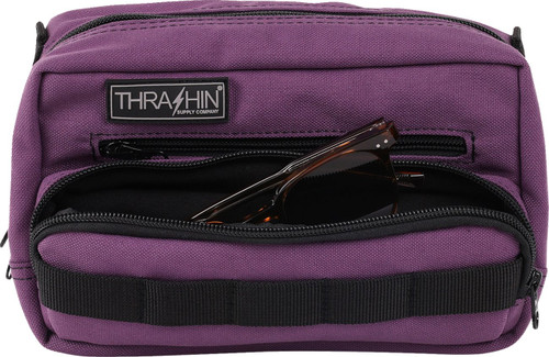 Thrashin Supply Purple Plus Size Handlebar Bag (THB-0027)