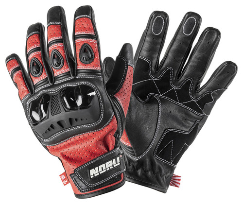 Noru Furo Mens Vented Motorcycle Gloves