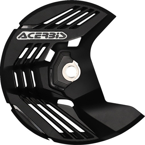 Acerbis Linear Black Plastic Front Brake Disc Cover (2985060001)