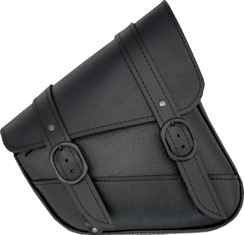 Wille & Max Black Jack Swingarm Bag w/Black Buckle (59778-05)