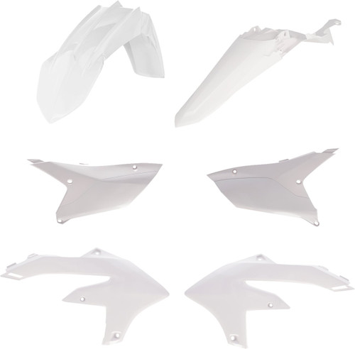 Acerbis White Complete Plastic Body Kit (2985970002)