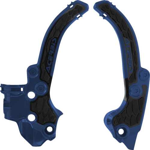 Acerbis X-Grip Black/Blue Frame Protectors (2985911034)