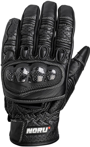 Noru Tekko Mens Leather Motorcycle Gloves