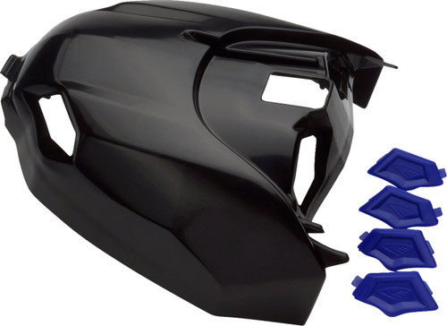 Cycra Black Plastic Vented Air Box Cover (1CYC-1789-12)