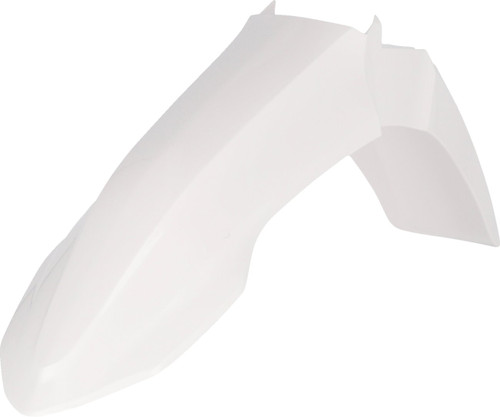 Cycra White Plastic Front Fender (1CYC-1574-30)