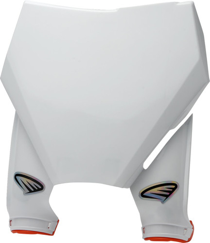 Cycra White Front Stadium Number Plate (1CYC-0807-31)
