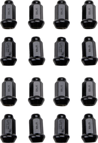 ITP Black Wheel Lug Nuts 10mm x 1.25" Tapered (BLUG14BX)