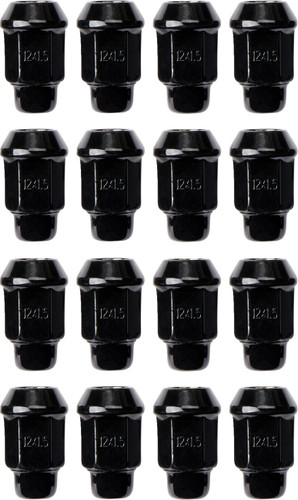 ITP Black Tapered Wheel Lug Nuts 12mm x 1.5" (BLUG18BX)