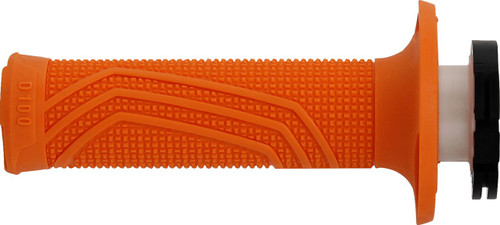 Domino D100 Lock-On Orange Grips (D10046C4500A9-0)