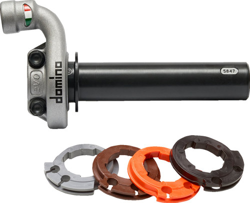Domino KRK Evo Black Throttle System (5214.03-01)