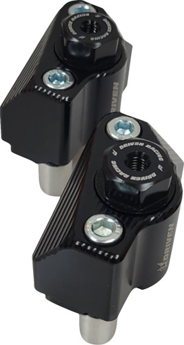 Driven Captive Black Axle Blocks (DRCAX-206BK)