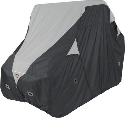 Classic Accessories QuadGear UTV Deluxe LG Black/Gray Cover (18-064-043801-0)