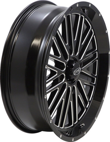 ITP Momentum Wheel | Black w/Milled Accents | 20x6.5 | 4x156 (2022745731B)