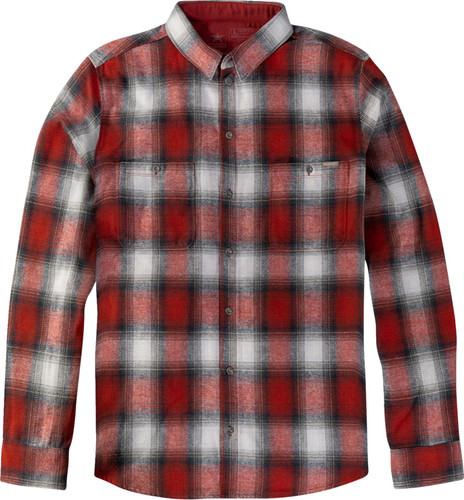 American Biker Mr Piston Mens Button Up Long Sleeve Flannel Shirt
