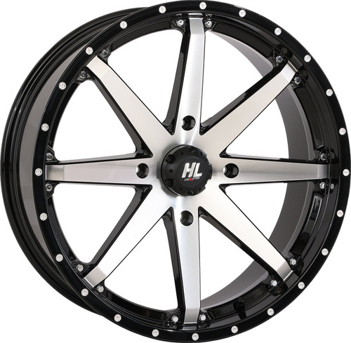 High Lifter HL10 Gloss Black w/Machined Wheel 20x7 (20HL10-1156)