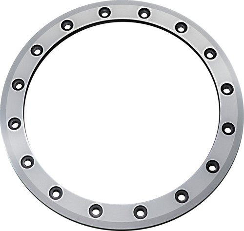 High Lifter 14" Silver Machined Beadlock Ring (14HLRING-120)