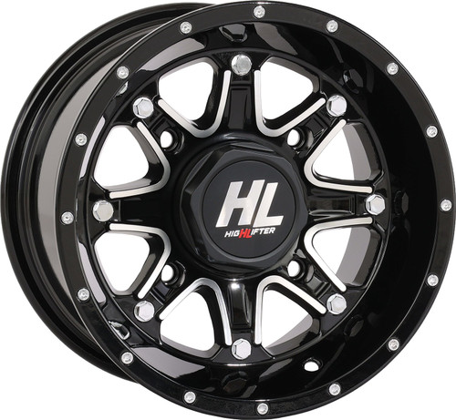 High Lifter HL4 Gloss Black w/Machined Wheel 12x7 (12HL04-1110)